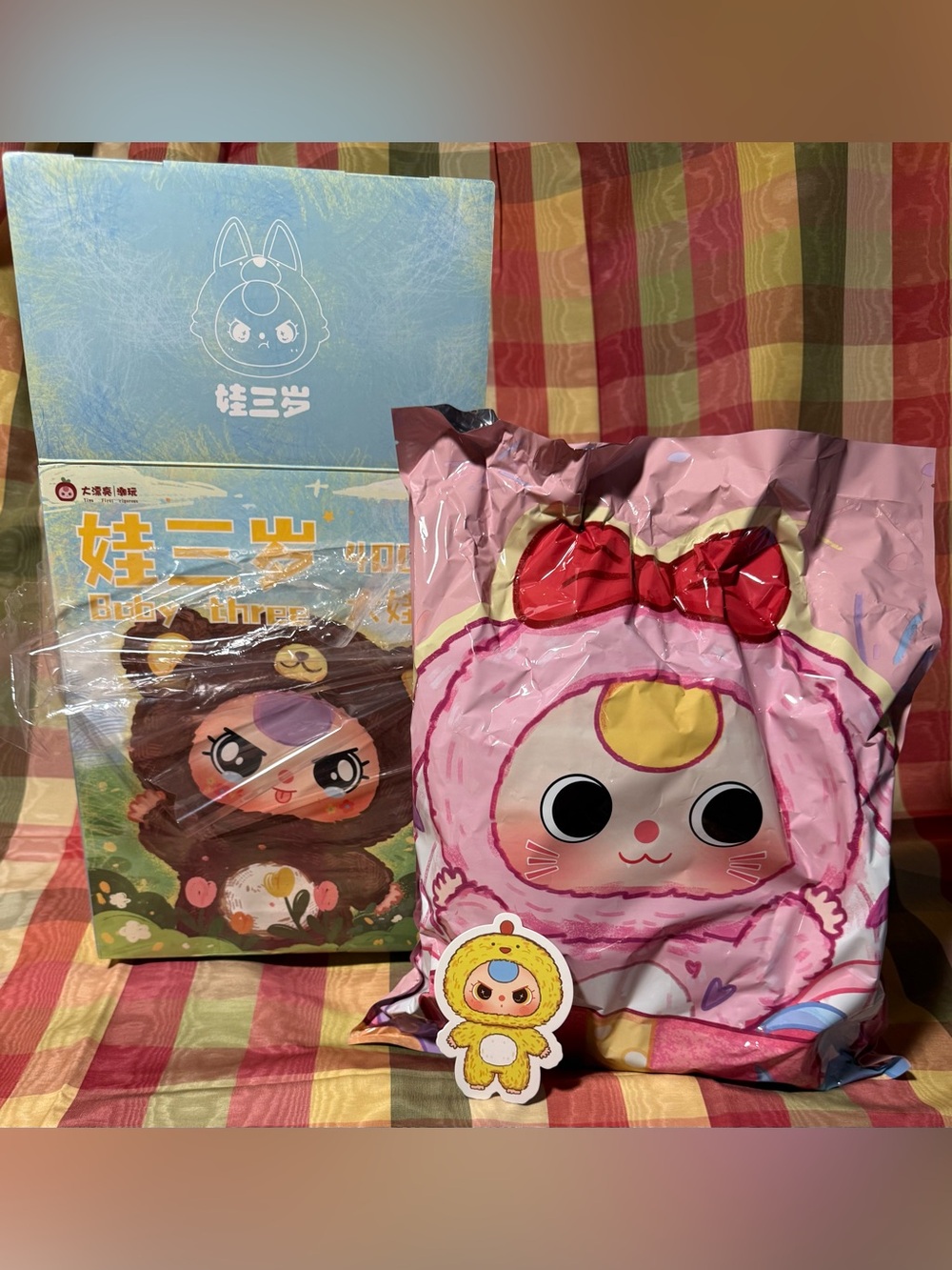 Baby Three 400% Card Confirmed Chicken Sealed in Bag